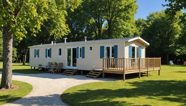 Location de mobil-homes au camping 4 étoiles la grand' métairie à saint-hilaire-la-forêt en vendée : confort et détente assurés